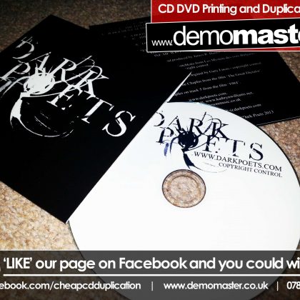 Dark Poets EP CD Printing Duplication