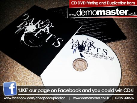 Dark Poets EP CD Printing Duplication