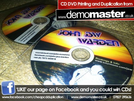 CD Printing - 100% ink coverage