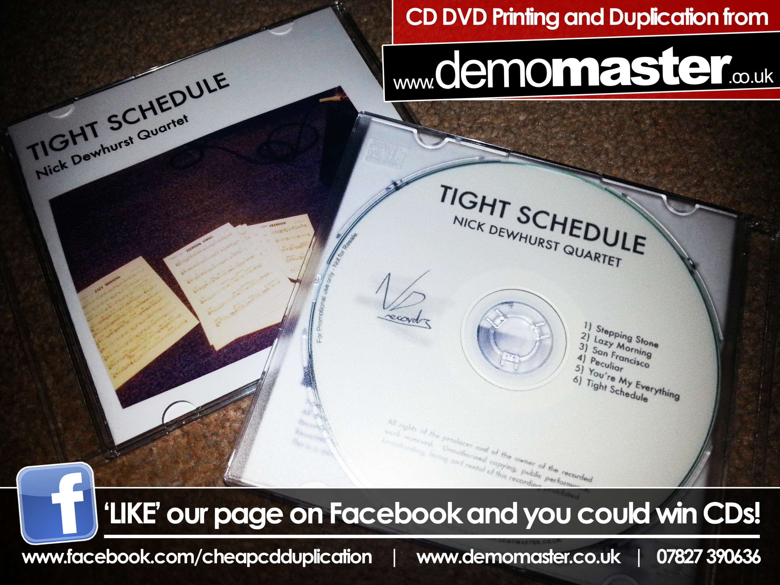 Nick Dewhurst Quartet - Tight Schedule