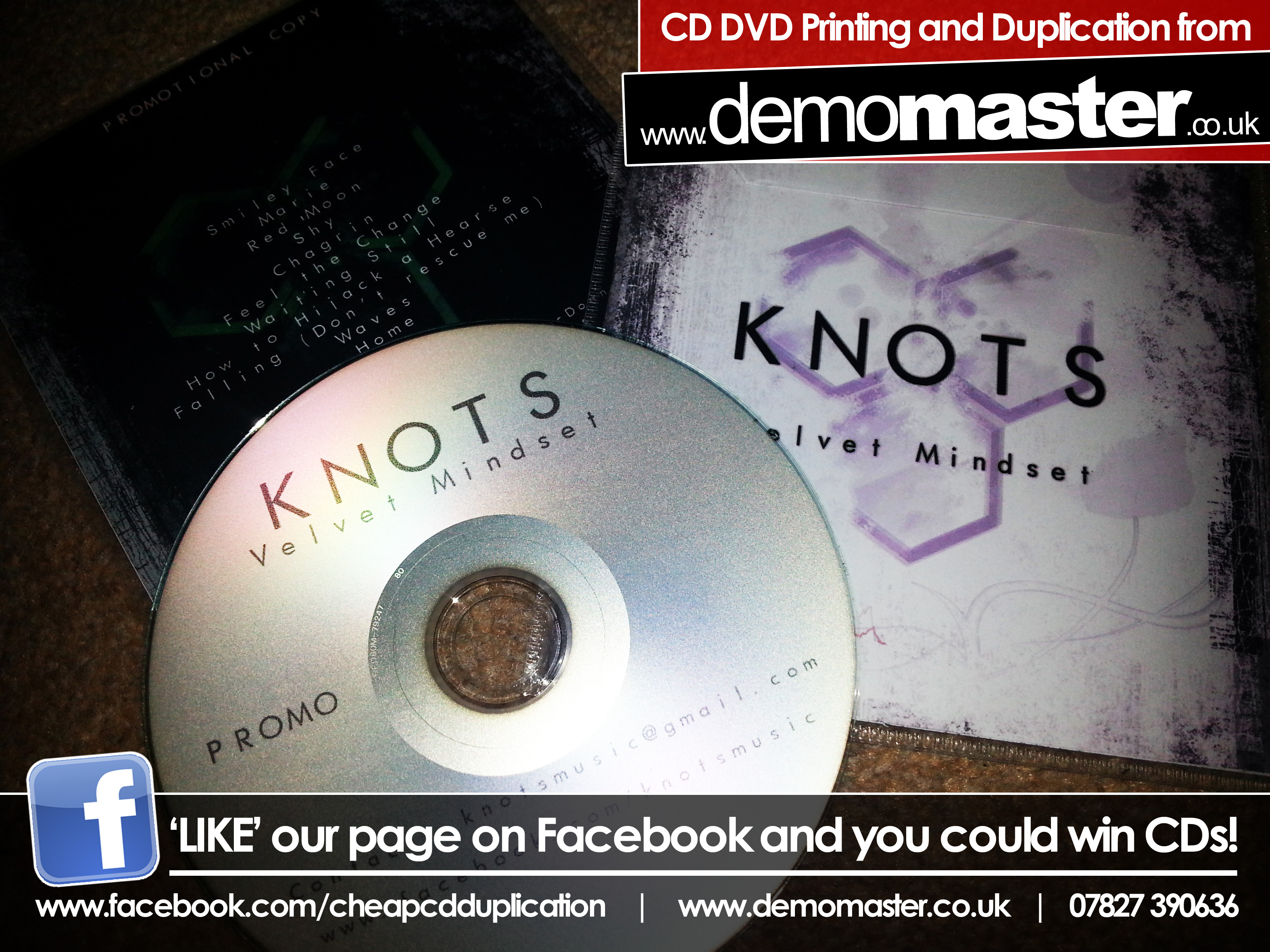Knots - Velvet Mindset Promo CD