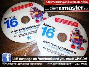 Retro is 16 Exclusive Birthday CD Giveaway