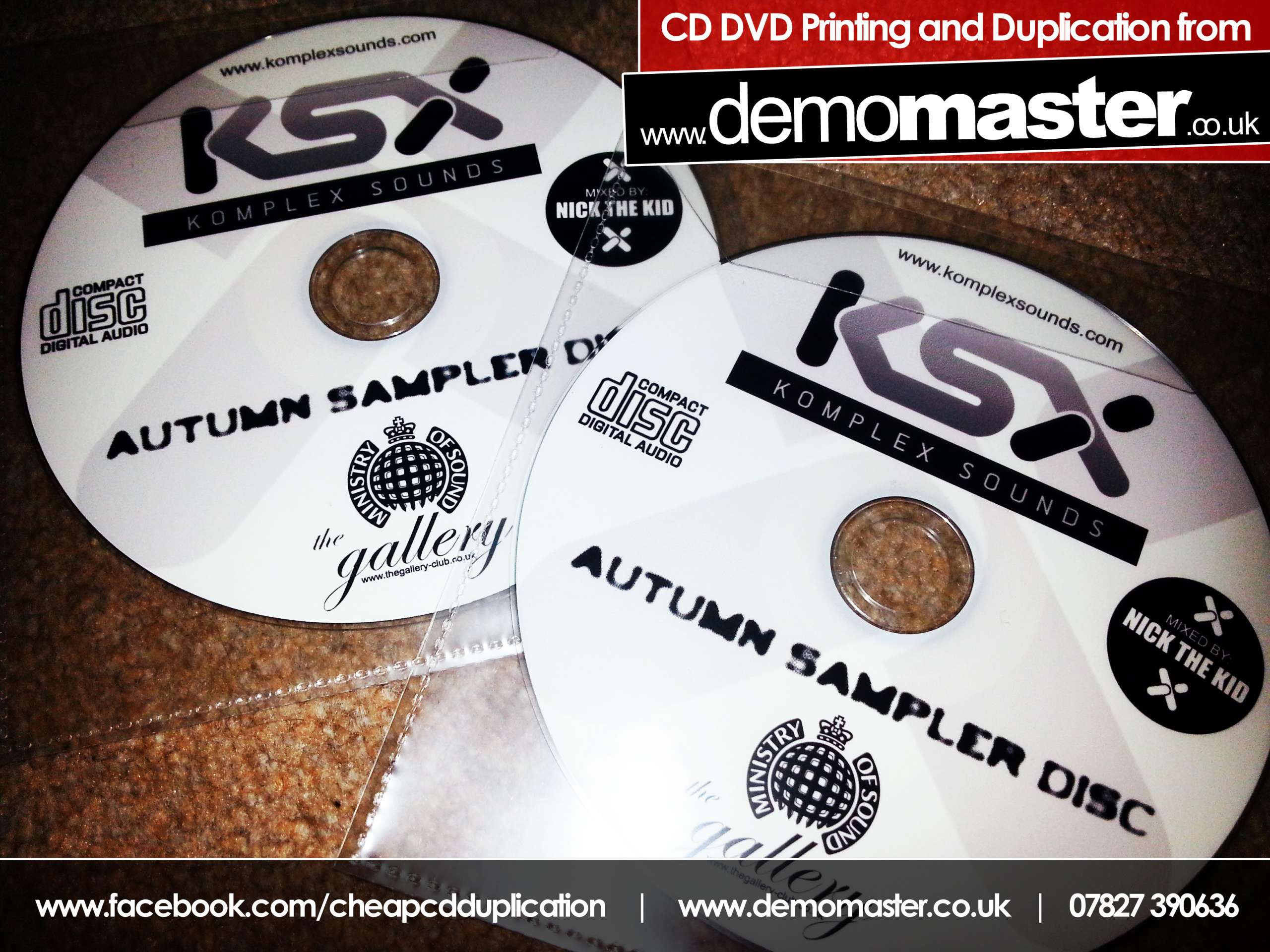 Komplex Sounds Autumn Sampler Disc mixed by Nick the Kid