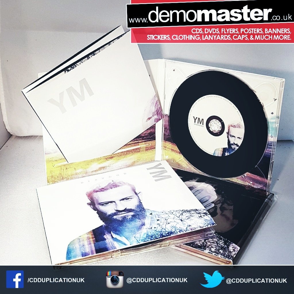 CD Duplication complimented with Digipacks and insert printing