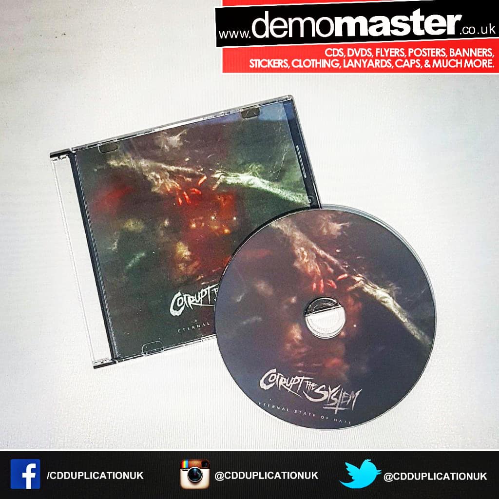 CD Duplication in cases to present your new music ep