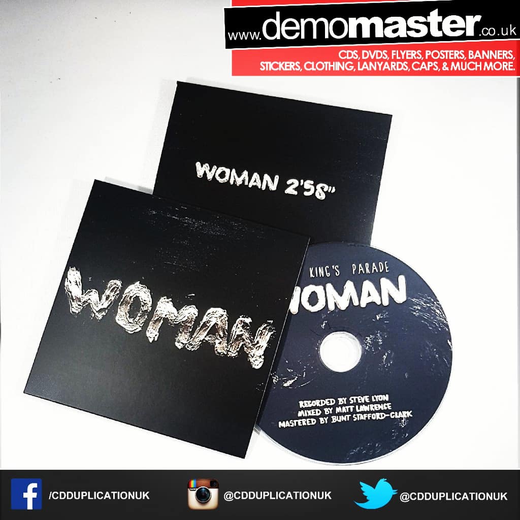 Custom printed card wallets for CD Duplication