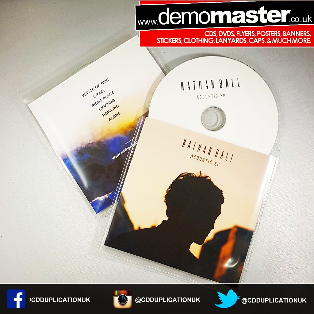 Promotional cd printing to test new music