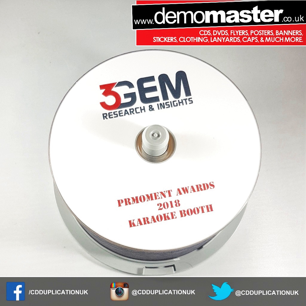 Bulk packed dvd printing and duplication