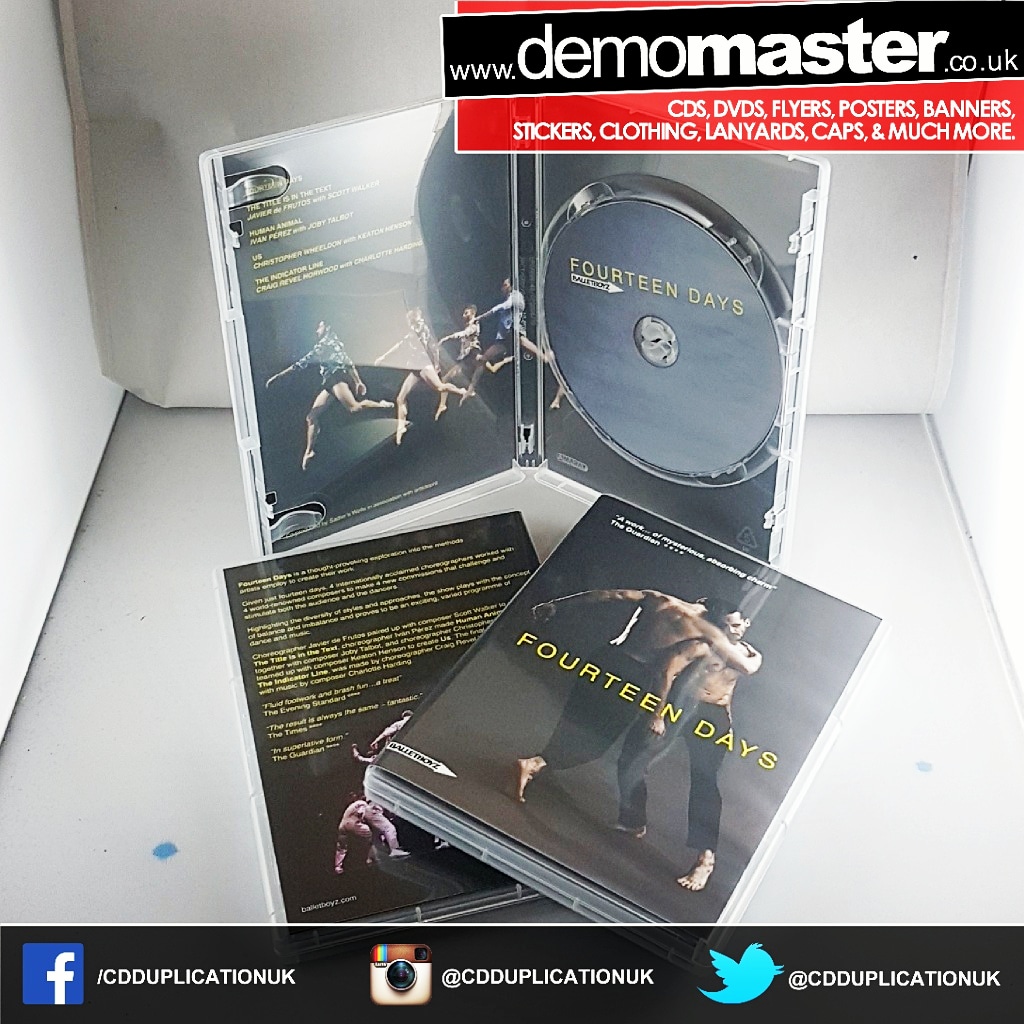 Dvd duplication of your show or performance