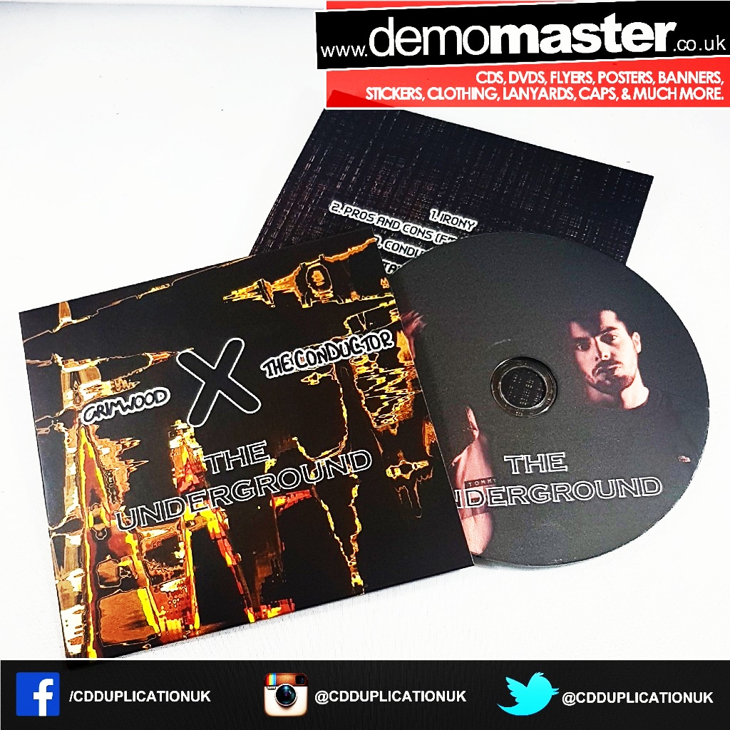 Custom printed card wallets giving your music that edge