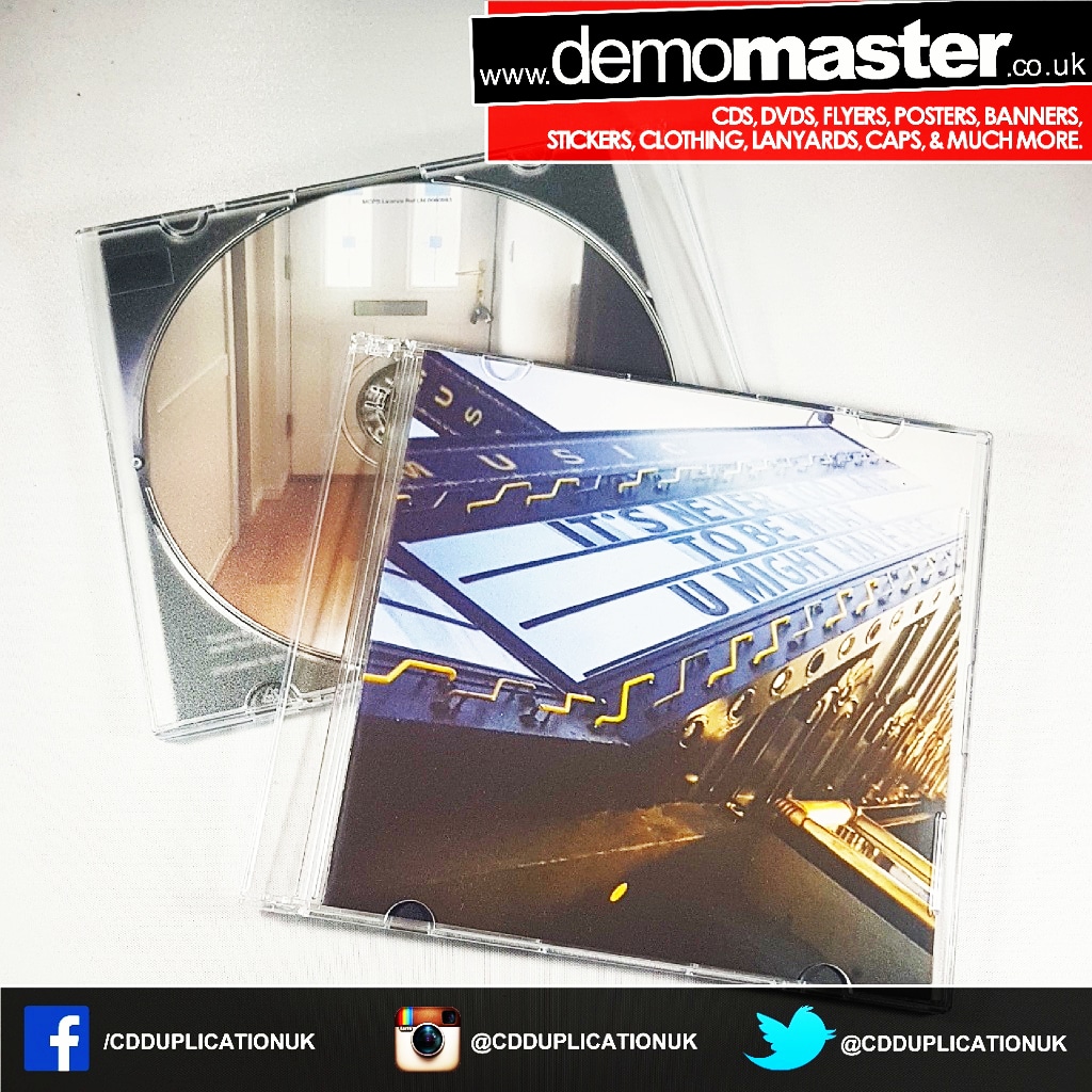 CD Duplication with slimline jewel cases