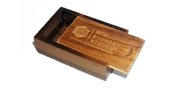USB Packaging Wooden Slider