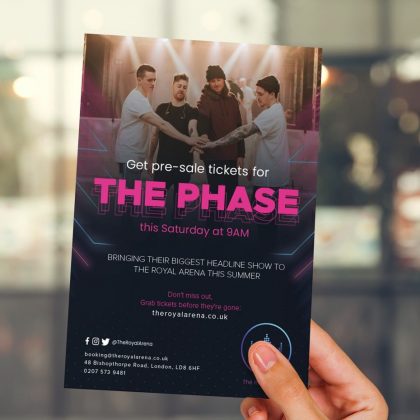 A5 A6 Digital Flyer Printing